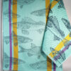 Ref. 158 Set 2 paños jacquard Peces