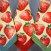 Ref. 288 Paño estampado rizo Fresas